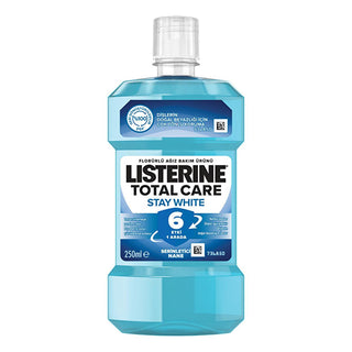 Listerine Total Care Stay White Mouthwash: Tartar Control, Stain Protection, & Fresh Breath - Clinically Proven Whitening Rinse Listerine Stay White: Whitening Mouthwash, Tartar Control mouthwash, teeth whitening mouthwash, tartar control mouthwash, fresh breath mouthwash, oral hygiene rinse, anti-stain mouthwash, Listerine Stay White, teeth whitening rinse, dental care, plaque control, oral health, teeth whitening, tartar control, fresh breath, dental rinse, plaque prevention, stain removal, daily rinse, o