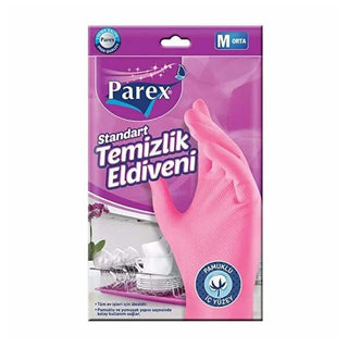 Parex Cleaning Gloves - Waterproof, Natural Latex, Cotton Lined for Household Chores Parex Waterproof Cleaning Gloves - Natural Latex & Cotton Lined Cleaning gloves, Household gloves, Waterproof gloves, Natural latex gloves, Cotton lined gloves, Cleaning supplies, Household essentials, Protective gloves, Comfortable cleaning, Grip enhancement