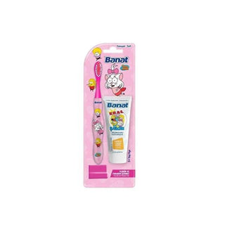Banat Kral Şakir Children's Toothbrush and Toothpaste Set - Fun Oral Care for Kids 5+ Banat Kral Şakir Kids Toothbrush & Toothpaste Set children's toothbrush, kid's oral care set, fluoride-free toothpaste, paraben-free toothpaste, Kral Şakir toothbrush, children's dental hygiene products, kids oral care, toothbrush set, natural toothpaste, kids dental care