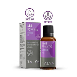 talya nioli essential oil bottle, talya nioli oil 10 ml label Talya Nioli Essential Oil - 10 ml Talya Nioli Essential Oil - 10 ml talya, nioli, essential-oil, aromatherapy, wellness, relaxation, spa, massage-oil, natural-scents, ai-generated
