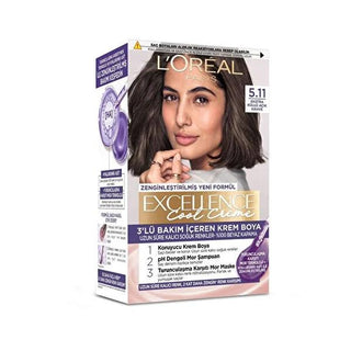 L'Oréal Paris Excellence Cool Creme Hair Dye - 100% Gray Coverage, Ash Blonde Shade L'Oréal Paris Excellence Cool Creme Hair Dye - Ash Blonde hair dye, cool blonde hair color, ash blonde hair dye, L'Oréal Paris Excellence Cool Creme, permanent hair color, gray hair coverage, nourishing hair dye, Pro-Keratin hair care, purple shampoo, anti-orange mask, long-lasting hair color