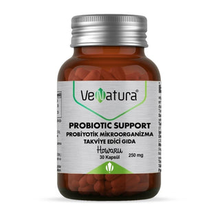venatura probiotic support 30 capsules, bottle of venatura probiotic supplement VeNatura Probiotic Support - 30 Capsules | Digestive Health VeNatura Probiotic Support - 30 Capsules venatura, probiotic-support, digestive-health, dietary-supplement, gut-health, health-conscious, capsules, probiotic-capsules, wellness, ai-generated