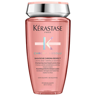 Kérastase Chroma Absolu: Sulfate-Free Shampoo for Color-Treated Medium to Thick Hair – Repair Damage, Enhance Shine, & Prevent Color Fading Kérastase Chroma Absolu: Color-Treated Hair Shampoo - Sulfate-Free sulfate-free shampoo, color-treated hair shampoo, damaged hair repair shampoo, shampoo for color-treated medium thick hair, color safe shampoo, hair repair shampoo sulfate free, lactic acid hair treatment, frizz control shampoo, shine enhancing shampoo, hair breakage treatment, shampoo, hair care, color 