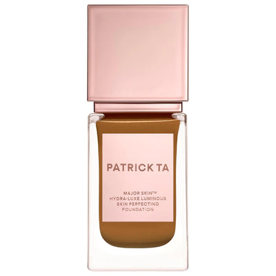 Major Skin Hydra-Luxe Luminous Skin Perfecting Foundation - Vegan, Hydrating Liquid Foundation with Hyaluronic Acid & Sq