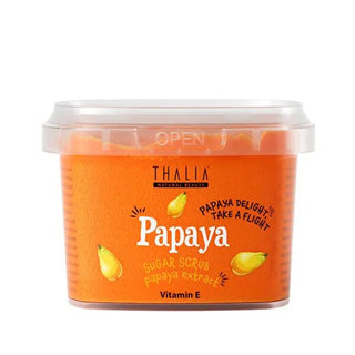Thalia Tropical Papaya Sugar Body Scrub - Exfoliating & Moisturizing Body Care with Natural Papaya Extract Thalia Papaya Sugar Body Scrub - Natural Exfoliating Skincare Body Scrub, Sugar Peeling, Papaya Extract, Tropical Fragrance, Exfoliating Skincare, Moisturizing Body Care, Natural Skincare Products, Skincare Routine, Body Care, Sugar Body Scrub, Papaya Body Scrub, Exfoliating Body Care, Moisturizing Skincare, Natural Body Care, Tropical Body Scrub