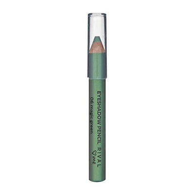 Rival Loves Me Magic Green Shimmering Eyeshadow Pencil - Easy to Apply, Multi-Effect Cosmetic Stick for Makeup Enthusias