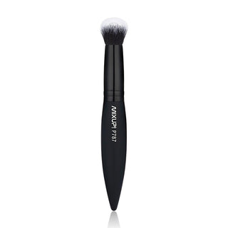 Mixup Professional Vegan Cruelty-Free Double-Fiber Oval Makeup Brush for Liquid & Powder Foundation - P787 Mixup P787 Vegan Makeup Brush for Foundation makeup brush, foundation brush, vegan makeup brush, cruelty-free makeup brush, oval makeup brush, professional makeup tools, liquid foundation brush, powder foundation brush, vegan cosmetics, cruelty-free cosmetics, makeup accessories