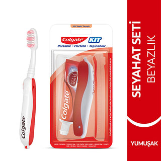 Colgate Optic White: Teeth Whitening Travel Kit - Portable Oral Care for Fresh Breath On-the-Go! Mini Toothpaste & Folding Toothbrush Colgate Travel Whitening Kit: Fresh Breath On-The-Go! travel toothpaste, travel toothbrush, teeth whitening travel kit, portable oral care, Colgate travel set, folding toothbrush travel, mini toothpaste, travel size toothpaste, teeth whitening kit travel size, oral hygiene travel, travel kit, oral care, teeth whitening, dental hygiene, travel essentials, TSA approved, compact