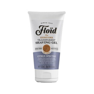 Floid Citrus Spectre Transparent Shaving Gel - 150ml, Refreshing Citrus Scent for Smooth Shave Floid Citrus Spectre Shaving Gel - Refreshing Citrus Scent Shaving Gel, Citrus Scented Shaving Gel, Transparent Shaving Gel, Floid Shaving Gel, 150 ml Shaving Gel, Citrus Scent, Refreshing Shaving Gel, Smooth Shave, Men's Grooming, Grooming Essentials, Shaving Essentials, Cosmetics, Personal Care, Floid, Citrus Spectre