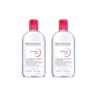 bioderma sensibio h2o duo set 500ml bottles, bioderma sensibio h2o cleanser for sensitive skin Bioderma Sensibio H2O - Gentle Cleansing Solution Duo | 500ml Bioderma Sensibio H2O Duo Set - Gentle Cleanser 500ml bioderma, sensibio, h2o, cleanser, makeup-remover, sensitive-skin, skincare, no-rinse, gentle-cleanser, ai-generated