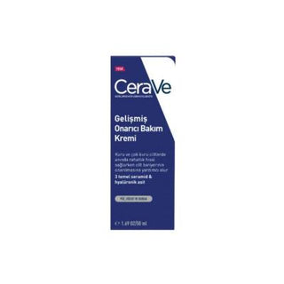 CeraVe Advanced Repair Cream: Deeply Moisturizes, Repairs & Protects Dry, Sensitive Skin - Ceramides, Hyaluronic Acid, Fragrance-Free - 50ml CeraVe Repair Cream: Hydrates & Repairs Dry, Sensitive Skin CeraVe repair cream, dry skin moisturizer, sensitive skin cream, hyaluronic acid cream, ceramides skin repair, fragrance-free moisturizer, alcohol free skin cream, eczema relief cream, skin barrier repair cream, CeraVe, repair cream, dry skin cream, sensitive skin, hyaluronic acid, ceramides, fragrance-free, a