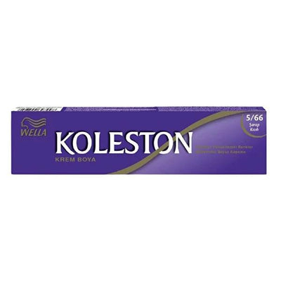 Koleston Permanent Hair Dye - Vibrant Wine Red Color with Perfect Grey Coverage, Easy Application & Long-Lasting Results