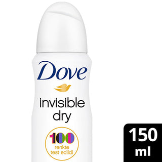 dove invisible dry antiperspirant deodorant 150 ml front view, dove invisible dry antiperspirant deodorant 150 ml back view Dove Invisible Dry Antiperspirant Deodorant - 150 ml Dove Invisible Dry Antiperspirant - 150 ml dove, invisible-dry, antiperspirant, deodorant, women, 48-hours-protection, moisturizing, no-stains, active-lifestyle, ai-generated