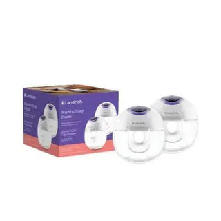 Lansinoh Wearable Double Breast Pump - Hands-Free, 4 Modes, 9 Suction Levels, LED Display Lansinoh Wearable Double Breast Pump - Comfort & Convenience wearable breast pump, double breast pump, hands-free breast pump, Lansinoh breast pump, rechargeable breast pump, breast pump for working mothers, lactating mothers, breastfeeding support, baby care, new mom essentials