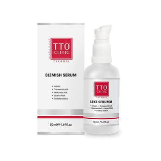 tto clinic leke serumu 50ml bottle, application of tto clinic leke serumu on skin Selinecza TTO Clinic Leke Serumu - 50ml TTO Clinic Leke Serumu - 50ml tto-clinic, leke-serumu, skin-care, acne-treatment, blemish-remover, dark-spot-serum, lightweight-serum, serum-for-all-skin-types, selinecza, ai-generated