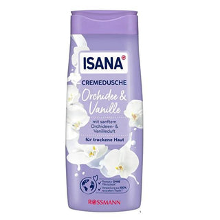 Isana Moisturizing Shower Gel for Dry Skin - Vegan, pH-Balanced, Dermatologically Approved Isana Moisturizing Shower Gel - Vegan & pH-Balanced moisturizing shower gel, vegan shower gel, dermatologically approved shower products, shower gel for dry skin, pH-balanced shower gel, Isana, dry skin care, vegan personal care, gentle cleansing, soft skin, silky skin, hydration, skin harmony