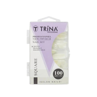 Trina Square Nail Tips - 100 Count Artificial Nails for DIY Nail Art & Beauty Enhancements Trina Square Nail Tips - 100 Count nail tips, artificial nails, DIY nail art, square nail tips, Trina nail products, nail beauty enhancements, temporary nail solutions, semi-permanent nail solutions, beauty accessories, nail care, cosmetics, nail art supplies