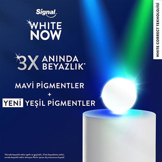 Signal White Now Teeth Whitening Toothpaste - Instant 3x Whitening, Natural Ingredients, 2.54 fl oz Signal White Now Teeth Whitening Toothpaste - Instant & Natural teeth whitening toothpaste, Signal White Now, oral care products, natural toothpaste, whitening toothpaste, toothpaste with natural ingredients, instant whitening toothpaste, long-term whitening, non-abrasive toothpaste, 94% naturally sourced ingredients