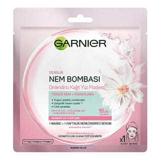 Garnier Moisturizing Face Mask with Chamomile Extract - Soothing Hydration for Sensitive Skin Garnier Chamomile Face Mask for Sensitive Skin Garnier Face Mask, Moisturizing Face Mask, Chamomile Face Mask, Sensitive Skin Care, Natural Skincare Products, Hydrating Skincare, Soothing Skincare, Chamomile Skincare, Face Masks for Sensitive Skin, Skincare for Dry Skin