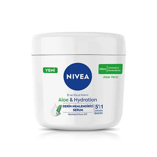 Nivea Moisturizing Body Cream with Aloe Vera - Deep Hydration for Dry Skin - 13.53 fl oz Nivea Body Cream with Aloe Vera - Deep Hydration Nivea body cream, Aloe vera moisturizer, Deep moisturizing cream, Long-lasting hydration body lotion, Suitable for dry skin, Moisturizing Body Cream, Body Moisturizer, Dry Skin Relief, Skin Hydration, Aloe Vera Benefits