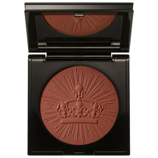 Pat McGrath Divine Powder Bronzer - Cruelty-Free, Blendable Makeup for Natural Glow Pat McGrath Divine Powder Bronzer - Natural Glow Makeup powder bronzer, makeup, cosmetics, cruelty-free, paraben-free, sulfate-free, matte finish bronzer, blendable bronzer, Pat McGrath, natural glow, everyday makeup, clean beauty, pressed powder, refined golden pearls, sun-kissed look