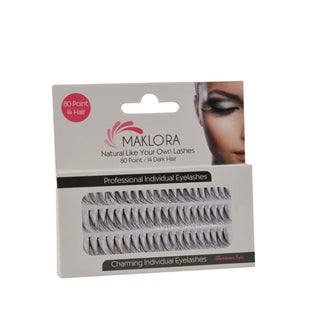 Maklora Natural 80'li Tekli Kirpik Long - Individual False Eyelashes for a Natural, Dramatic Look Maklora Natural False Eyelashes - Buy Now! false eyelashes, individual false lashes, natural false eyelashes, long false eyelashes, Maklora false eyelashes, cosmetic eyelashes, beauty eyelashes, makeup accessories, beauty products, cosmetics, eyelash enhancement, dramatic lashes, natural lashes, customizable lashes