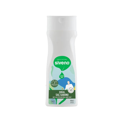 Siveno Natural Hair Soap - Laurel Oil Shampoo for Nourished & Strong Hair, Organic Cleanser, Sulfate & Paraben Free - 30