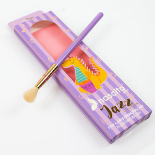 Nascita Jazz Makeup Brush - High-Quality Blending Brush for Professional & Daily Use Nascita Jazz Makeup Brush for Smooth Application makeup brush, Nascita Jazz, blending brush, high-quality makeup tools, professional makeup brush, beauty essentials, makeup application, smooth makeup, gentle on skin, adaptable makeup brush, daily makeup routine, professional makeup, travel makeup kit