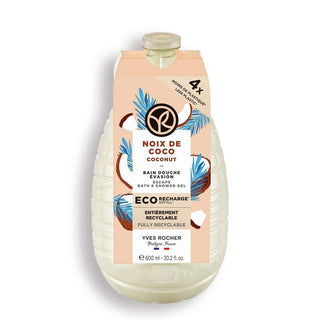 Eco Friendly Shower Gel Refill - Tropical Coconut 20.29 fl oz by Nemlendirici Eko Eco Friendly Shower Gel Refill - Tropical Coconut 20.29 fl oz Duş Jeli, Eco Friendly, Shower Gel, Tropical Coconut, Ekolojik Ambalaj, Geri Dönüştürülmüş Plastik, Cilt Dostu Ürünler, Sustainable Personal Care, Refillable, Natural Fragrance, Skin Friendly, Ocean Friendly, Personal Care, Eco Conscious, Green Living
