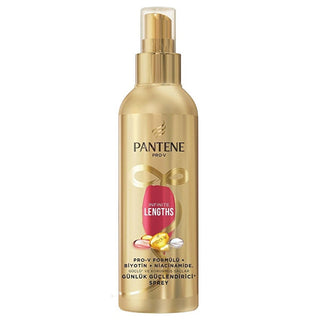 Pantene Infinite Lengths Biotin Hair Strengthening Spray - Leave-In Treatment for Damaged Hair Repair & Long Hair Care Pantene Infinite Lengths Biotin Hair Spray-Strengthen & Repair! hair strengthening spray, biotin hair spray, leave-in hair treatment, damaged hair repair, Pantene Infinite Lengths, hair protection spray, niacinamide hair spray, long hair care, hair breakage treatment, daily hair spray, hair spray, biotin, niacinamide, leave-in treatment, hair repair, hair protection, long hair, hair care, d