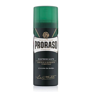 Proraso Eucalyptus Shaving Cream for Men - Natural, Menthol Infused, 1.69 fl oz Proraso Eucalyptus Shaving Cream - Natural & Menthol Infused Proraso Shaving Cream, Eucalyptus Shaving Cream, Natural Shaving Cream, Menthol Shaving Cream, Traditional Shaving Cream, Shaving Essentials, Men's Grooming Products, Sensitive Skin Solutions, Natural Ingredients, Eucalyptus Oil, Menthol, Vegetable Stearin, Shaving Cream for Men, Luxury Shaving Experience