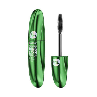 7Days B.Colour Metallic Mascara - Long Lasting, Volumizing, Smudge Proof Makeup for Bold Eyelashes