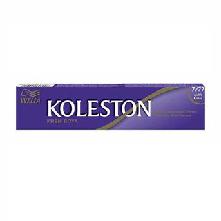 Koleston Permanent Hair Dye - Işıltılı Kahve 7/77, Long-Lasting Color & Shine for Grey Hair Coverage Koleston Hair Dye - Long-Lasting Color & Shine hair dye, permanent hair color, at-home hair coloring, grey hair coverage, long-lasting hair color, Koleston, Işıltılı Kahve 7/77, hair care, beauty products, cosmetic dye, vibrant hair color, healthy hair