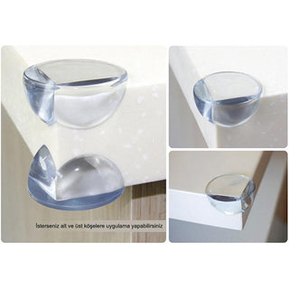 miny baby transparent corner guard set, corner guard dimensions, durable silicone baby safety products Miny Baby Transparent Corner Guard Set - Safety for Parents & Caregivers | 4-Pack Miny Baby Transparent Corner Guards - Safety for Kids baby-safety, corner-guards, transparent-safety-products, parenting, child-proofing, miny-baby, home-safety, injury-prevention, silicone-corner-guards, ai-generated