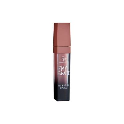 Golden Rose Liquid Matte Lipstick - #10 - Long Lasting, Highly Pigmented, Non-Drying Matte Lip Color