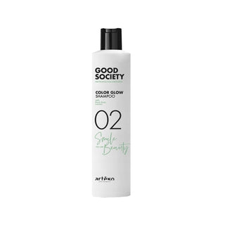 Artego Good Society 02 Color Glow Shampoo - Color Protecting Formula, 250ml Artego Color Glow Shampoo - Protects Hair Color color protecting shampoo, Artego Good Society 02, color glow shampoo, colored hair care, hair color protection, color-treated hair products, gentle shampoo, hair care, color vibrancy, Artego, Good Society 02