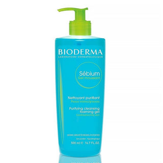 bioderma sebium foaming gel 500ml, bioderma daily cleanser for oily skin Bioderma Sebium Foaming Gel - Daily Cleanser | 500 ml Bioderma Sebium Foaming Gel | 500 ml bioderma, sebium, foaming-gel, cleanser, oily-skin, teenagers-skincare, young-adults, daily-use, gentle-cleanser, ai-generated