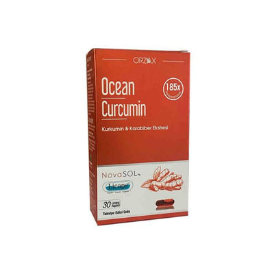 Ocean Curcumin: High Absorption Curcumin & Piperine Supplement - Enhanced Bioavailability, Antioxidant & Anti-Inflammato
