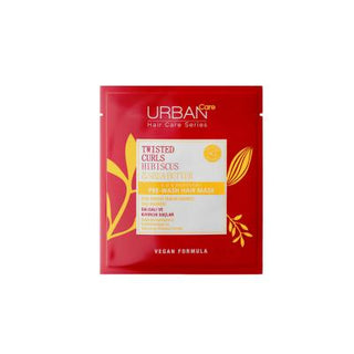 Urban Care Pre-Shower Hair Care Mask for Curly Hair - Hibiscus & Shea Butter, Vegan, Paraben-Free, 1.69 fl oz Urban Care Curly Hair Mask - Hibiscus & Shea Butter curly hair care, pre-shower hair mask, hibiscus hair treatment, shea butter hair mask, vegan hair care products, paraben-free hair care, curly hair solution, hair nourishment, moisturizing hair mask, frizz reduction, cruelty-free hair care, wavy hair products, natural hair care, hair softness, hair definition