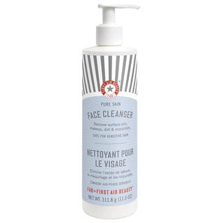 Pure Skin Face Cleanser - Gentle Hydrating & Vegan Cleanser for Dry, Sensitive Skin | Fragrance-Free Aloe Vera & Glycerin Pure Skin Face Cleanser: Gentle & Hydrating for Dry Skin face cleanser, gentle cleanser, hydrating cleanser, fragrance-free cleanser, vegan cleanser, cruelty-free cleanser, cleanser for dry skin, cleanser for sensitive skin, aloe vera cleanser, pH balanced cleanser, skincare, face wash, facial cleanser, dry skin, sensitive skin, redness, irritation, aloe, allantoin, glycerin, vegan, crue