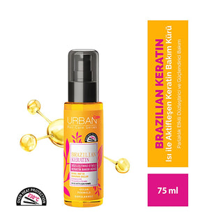 Urban Care Brazilian Keratin Hair Treatment: Straightening, Smoothing, Anti-Frizz Serum with Marula Oil - Heat & UV Protection, Vegan Formula Urban Care Keratin Treatment: Smooth, Frizz-Free Hair Brazilian Keratin hair treatment, hair smoothing keratin treatment, heat protectant for hair, anti frizz hair serum, vegan hair care, hair repair treatment, Marula oil hair product, hair straightening keratin treatment, hair smoothing serum, UV protection hair product, Keratin treatment, anti frizz serum, heat prot