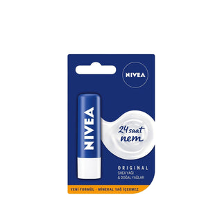 Nivea Original Care Lip Balm - Moisturizing, Colorless, 4.8g - Nivea lip balm Nivea Original Care Lip Balm - Moisturizing & Colorless Nivea lip balm, original care lip balm, colorless lip care, moisturizing lip balm, lip care cream, lip balm, Nivea, lip care, dry lips, chapped lips, lip moisturizer, travel size, affordable lip care, trusted brand