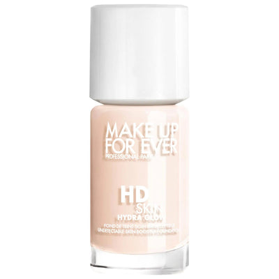 HD Skin Hydra Glow Hydrating Foundation with Hyaluronic Acid - Skincare-Infused Makeup for Dry, Mature, and Sensitive Sk