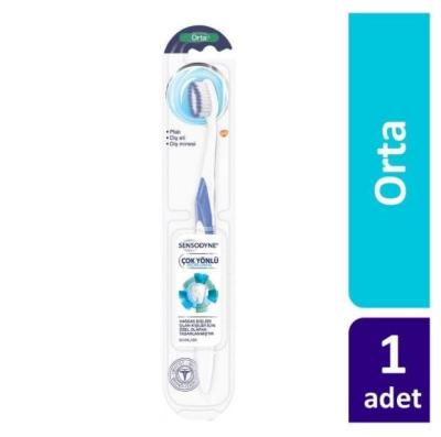 Sensodyne Electric Toothbrush for Sensitive Teeth - Gentle Multi-Directional Cleaning, Medium Bristle Hardness