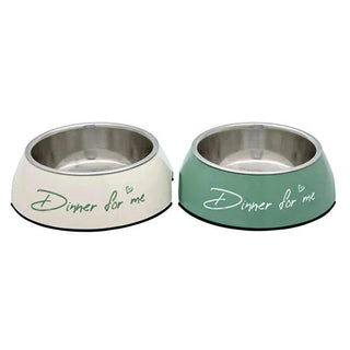 Ideenwelt: Non-Slip Stainless Steel Pet Food Bowl Set (160ml) - Easy Clean, Durable Melamine Base for Small Dogs & Cats Ideenwelt Non-Slip Pet Bowl - Mess-Free Feeding for Small Dogs & Cats pet food bowl, stainless steel pet bowl, non-slip pet bowl, small pet bowl, cat food bowl, dog food bowl, 160 ml pet bowl, melamine pet bowl, durable pet bowl, easy clean pet bowl, pet bowl, food bowl, water bowl, stainless steel bowl, non-slip bowl, small pet, cat, dog, puppy, kitten, easy to clean, durable, hygienic, p