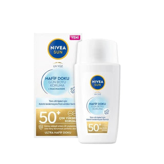 Nivea SPF50+ Lightweight Sunscreen Face Cream for Daily UV Protection - 1.35 fl oz Nivea SPF50+ Face Cream - Lightweight Daily Sunscreen SPF50+ face cream, Nivea sun protection, Lightweight sunscreen, Facial sun cream, UV protection face, Sunscreen for daily use, Facial skincare, Sun protection for skin, Nivea face cream, High SPF sunscreen, Lightweight face cream, Daily sun protection, Skincare with SPF, Sun damage prevention