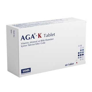 Aga-K Dietary Supplement - 60 Tablets for Health and Wellness Support Aga-K 60 Tablets: Comprehensive Dietary Supplement Dietary Supplement, Vitamins and Minerals, Herbal Extracts, Health and Wellness, Nutritional Support, Health-conscious individuals, Natural health products, Wellness supplements, Vitamin B Complex, Zinc, Keratin, L-Cysteine, L-Methionine, Horsetail Extract, Millet Extract