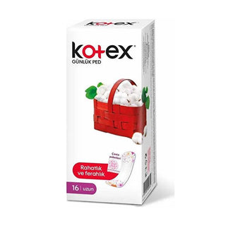 Kotex Long Panty Liners: 100% Cotton for Daily Freshness & Comfort - Absorbent Feminine Hygiene - Kotex Pantiliners Kotex Long Cotton Panty Liners: Daily Freshness & Hygiene panty liners, daily panty liners, cotton panty liners, feminine hygiene, Kotex panty liners, long panty liners, daily freshness, absorbent panty liners, daily hygiene, women's hygiene, natural cotton, comfortable panty liners, discreet panty liners, absorbent material, personal care, feminine care, women's health, freshness, cleanliness