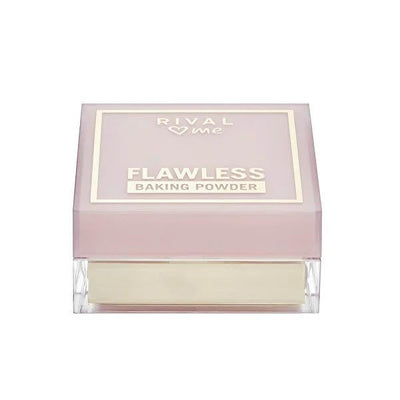 Rival Loves Me Flawless Baking Face Powder - Transparent Setting Powder for a Long-Lasting, Matte Finish (14 gr)