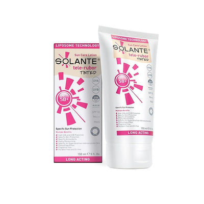 Solante Tele-Rubor Tinted SPF 50+ Sunscreen for Sensitive Skin - 5.07 fl oz